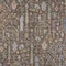 Homeroots 8' X 10' Brown Purple And Blue Floral Washable Indoor Outdoor Area Rug 605262 - alternate 4