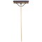 Dqb 24'' W.x65'' L. Metal Handle Hvy Dty Contractor Push Broom 9942 - alternate 2