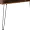 Homeroots 48in Black And Brown Metal And Reclaimed Wood Open Shelving TV Stand 555129 - alternate 2