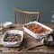 Staub Ceramic 2-pc Rectangular Baking Dish Setand, White 1009915 - alternate 4