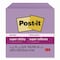 Post-It Super Sticky Notes, 3 x 3, Mulberry, 90 Sheets/Pad, 5PK 654-5SSCG - alternate 4