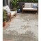 Homeroots 5' X 8' Taupe And Beige Abstract Washable Indoor Outdoor Area Rug 599527 - alternate 1