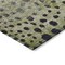 Homeroots 8' Green Purple And Black Round Abstract Washable Indoor Outdoor Area Rug 603091 - alternate 3