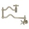 Kingston Brass Wall Mount Pot Filler Faucet, Brushed Nickel KS2108ZX - alternate 1