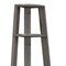 Homeroots 71" Taupe Wood Five Tier Corner Bookcase 332853 - alternate 4