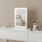 Homeroots 18" Clear Lighted Freestanding Frameless Makeup Shaving Tabletop Mirror 718905 - alternate 2