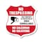 Signmission No Trespassing Sign This Property Is Pro, 18 Inch X 18 Inch, Plastic Sign SHI-P-18-425 - alternate 1