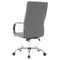 Leisuremod Sonora Modern High-Back Leather Office Chair, Grey SO19GRL - alternate 3
