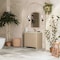 James Martin Vanities Gracyn 36 in. Single Vanity, Coastal Driftwood, w/ 3 CM Victorian Silver Quartz Top D125-V36-CSD-3VSL - alternate 2