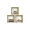 Homeroots Set of Three Aya Faux Niche 3D Peel and Stick Wall Decals, 3PK 565418 - alternate 2