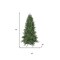 Homeroots 6' Full Spruce Christmas Tree 709827 - alternate 2