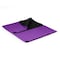 Picnic Time Family Of Brands Blanket Tote Outdoor Picnic Blanket, Purple with Black Flap 820-00-101-000-0 - alternate 2