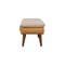 Homeroots 35in Brown Genuine Leather and Solid Wood Upholstered Storage Bench With Cabinet 717471 - alternate 2