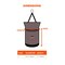 Ergodyne L Gray Hoist Bucket - Swivel Carabiner - D-Rings - Zipper 5977 - alternate 4