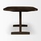 Homeroots 84" Dark Brown Solid Wood Trestle Base Oval Dining Table 604019 - alternate 6