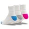 Railroad Sock Womens Quarter Socks, 80% Ringspun Cotton, 20% Nylon, White/Assorted, 5-10 W; 4 Pair-7.5 M, 3 PK 3013 - alternate 4