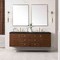 James Martin Vanities Amberly 72" Double Vanity, Mid-Century Walnut, w/ 3 CM Phantome Eclos Top 670-V72-WLT-3PHT - alternate 4