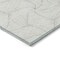 Homeroots 3' X 5' Ivory And Taupe Geometric Washable Indoor Outdoor Area Rug 614077 - alternate 4