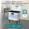 Serenelife WiFi-enabled Towel Warmer Bucket, 20L Large Capacity heater bucket for Towels Blanket and robes SLTLR225W - alternate 3