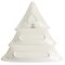 Martha Stewart Ceramic Gingerbread Tree 3 Sectioned Tidbit Tray in Brown 140233.01 - alternate 2