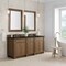 James Martin Vanities Bristol 72" Double Vanity, Saddle Brown, w/ 3 CM Phantome Eclos Top 157-V72-SBR-3PHT - alternate 2