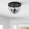 Jonathan Y Peter 13.75" Metal LED Flush Mount, Oil Rubbed Bronze JYL9513A - alternate 3