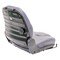 Uni Pro 481 Seat Top Assembly | Gray Vinyl 8811 - alternate 6