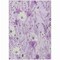 Homeroots 5' X 8' Lavender And Lilac Floral Washable Indoor Outdoor Area Rug 611151 - alternate 7