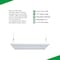 Beyond Led Technology LED Linear High Bay, Adj Watt 240W-270W-310W, 36240-46810 Lumens, 5000K, White Housing BLT-LHBC(240/270/300)W-50KLV-S - alternate 5