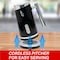 Brentwood Industries 10 Ounce Cordless Electric Milk Frother and Warmer in Black GA-301BK - alternate 3