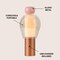 Jonathan Y Evonne 10.75" Modern Glam Candle-Style Rechargeable/Cordless Dimmable Integrated LED Table Lamp w/To JYL7161D - alternate 3