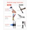 Vevor Solar Panel Cleaning Kit Water Fed Pole Kit 15 ft with Brush and Squeegee LW5-4.6M(55CM)-US - alternate 2