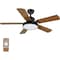Ipower Ceiling Fan, 44 Inch, Brown Colorï¼Œ5 Blades HIFANXCEIL44WOODBLADES5 - alternate 1