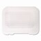 Karat Polypropylene Plastic Hinged Container, 6 x 9 x 2.97, Clear, Plastic, 250PK FP-HC96PP-1C - alternate 5