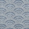 Homeroots 9' X 12' Denim Blue Navy Blue And Ivory Geometric Washable Indoor Outdoor Area Rug 615198 - alternate 2