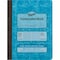 Pacon Dual Ruled Composition Book, Blue, 1/4in. Grid & 3/8in. Wide Ruled, 100 Sheets Per Book, 12PK MMK37160 - alternate 1
