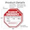 Signmission In Case of Emergency Please Save Ou, 10 inch X 10 inch, Aluminum Metal Signs, 2PK OC-A-2PACK-10-90 - alternate 3