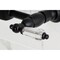 Kingston Brass Two-Handle Wall Mount Bridge Kitchen Faucet, Matte Black KS1260WLL - alternate 4