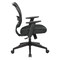 Space Seating 55 Series  Silver Ion Technology Task Chair, Linen Black 5500-F23 - alternate 4