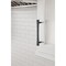 Amerock Pailou 5-1/16 inch (128mm) Center-to-Center Matte Black Cabinet Pull, 10PK 10VMP37323MB - alternate 2
