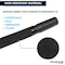 Kable Kontrol Fabric Heat Shrink Tubing, 2:1 I.D. Shrink Ratio, Black, 100 ft FHST21-237-BK-100 - alternate 3