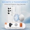 Alpha Digital Galaxy S25 ULTRA Case w/ Magnet Ring Stand- Full Protection, Soft Flex-360 shockproof S25U-CLEAR - alternate 4