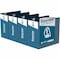 Davis Group Easyview Premium, Angle D Ring, Customizable, View Binder, (Navy Blue, 5"), PK4 8407-72-04 - alternate 1