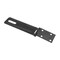 Prime-Line Door and Gate Safety Hasp Hinge Latch with Fixed Staple 6 inch with Screws Matte Black (Single Pack) U 117218 - alternate 2