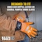 Klein Tools Rechargeable Heated Work Glove Liners with Knit Dipped Gloves, Large 60795 - alternate 6