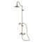 Kingston Brass Wall Mount Rain Drop Shower System with Hand Shower, Brushed Nickel CCK3668PX - alternate 1