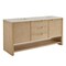James Martin Vanities Solene 72" Double Vanity, Seaside Oak, w/ 3 CM Siberian Silestone Top D225-V72-SSO-3SFR - alternate 3