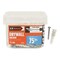 E-Z Ancor Twist-N-Lock 75 lbs. #8 x 1-5/8 in. Medium Duty Drywall Anchors Zinc-Plated, 100PK 25410 - alternate 1