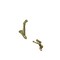 Ives Hand Rail Bracket, Brass, 2-1/4" L X 1-3/8" W 059A3 - alternate 3