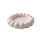 Homeroots 5in Pale Pink Resin Handmade Round Trinket Tray 724180 - alternate 1
